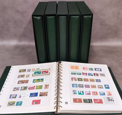 Collection of new, hingeless Swiss from 1965...