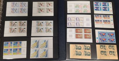 Batch of new face plates in francs 
Value...