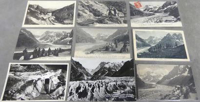 Two boxes containing around 1,380 old and...
