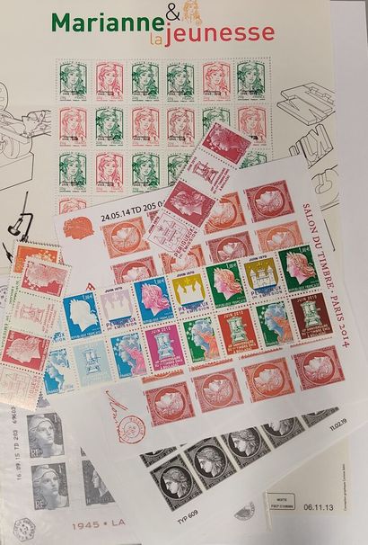 Lot of new modern stamps sold without subscription
F4871...