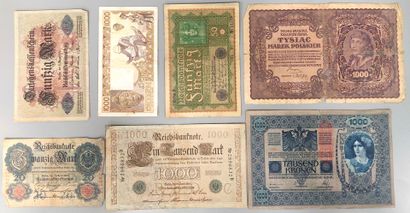 World - Lot of 77 various banknotes - Various...