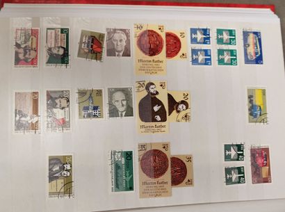 Ten binders from Germany and Switzerland,...