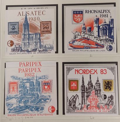 Lot of 113 CNEP blocks including complete...