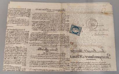 Le Duquesne mounted balloon - HAVAS correspondence...