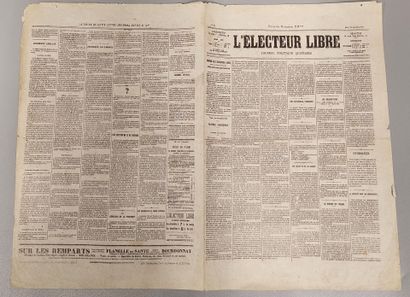 Lot consisting of :
four classical letters,...