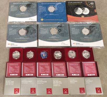 Germany and Austria - Lot of 12 commemorative...