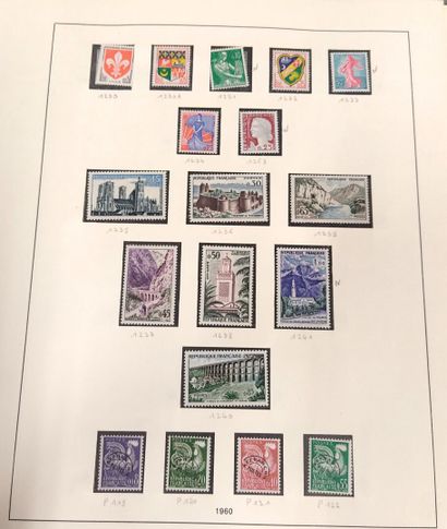 Collection of new France without hinges from...