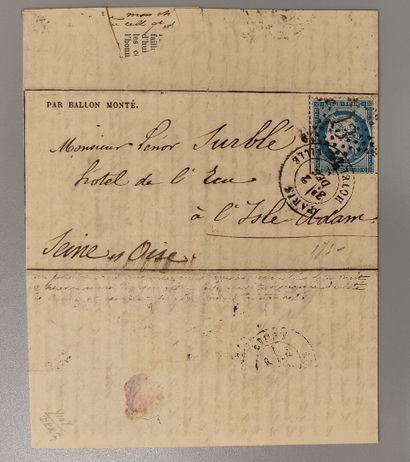 Ballon monté Le Franklin - Gazette des Absents...