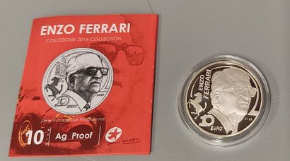 Italy - €10 Commemorative - Silver - BU -...