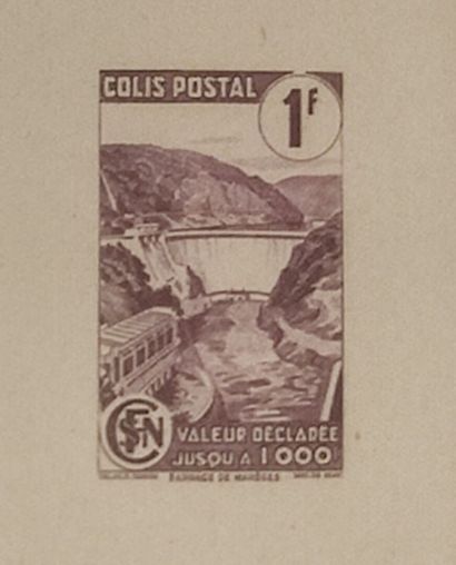 Postal Packages N° 216 A to 219 A + 219 C...