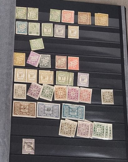 Five Monaco stock albums and one new stock...