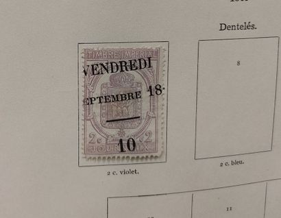 France collection, cancelled and mint with...