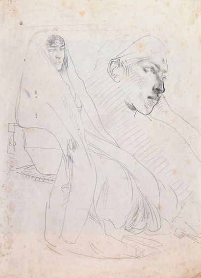 Albert BESNARD (Paris 1849-1934)
Study for...
