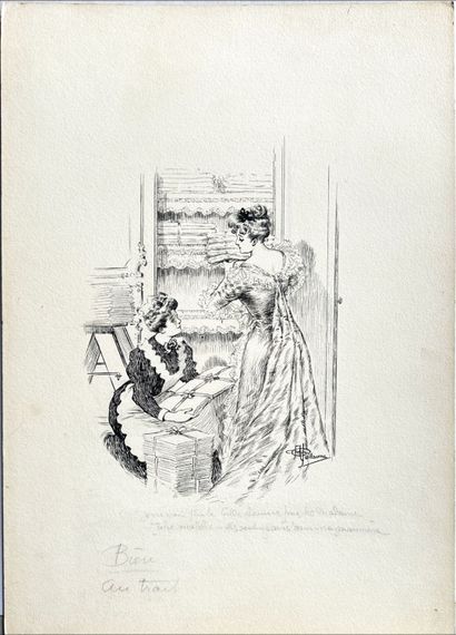 Albert Paul GUILLAUME (1873-1942) 
Lot of...