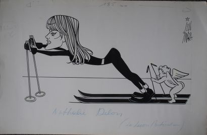 Jan MARA (1912-1992)
Nathalie Delon (the...