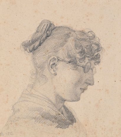 Ecole française du début du XIXème siècle
Portrait...