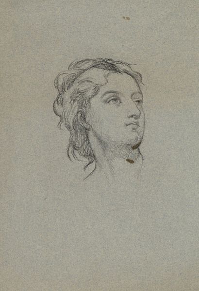 Louis LAMOTHE (Lyon 1822-Paris 1869)
Portrait...