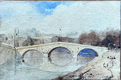 Pierre GIRIEUX (Paris 1876 - 1948)
Paysage...