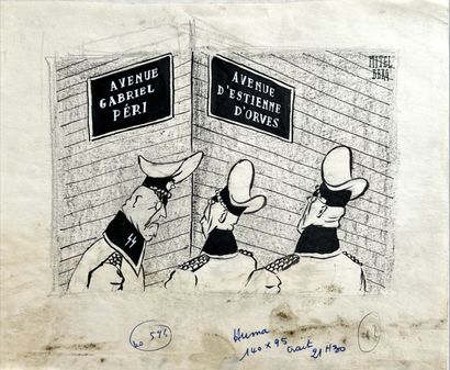 Louis MITELBERG known as TIM (1919-2002)
Lot...