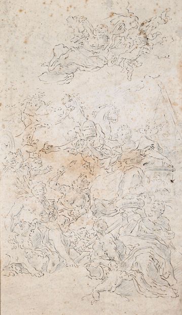 School of SOLIMENE
Project for a papal allegorical...