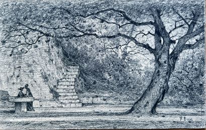 Pierre GIRIEUX (Paris 1876 - 1948)
Paysage...