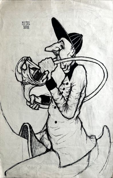 Louis MITELBERG, known as TIM (1919-2002)
Hunting
Ink...