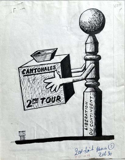 Louis MITELBERG known as TIM (1919-2002)
Lot...