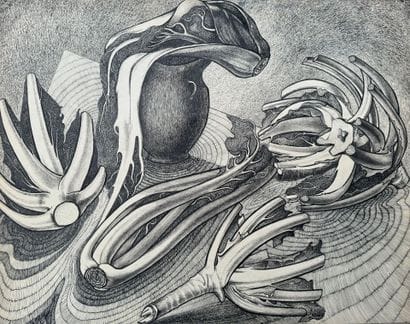 Anton PRINNER (1902-1983)
Still life
Ink...