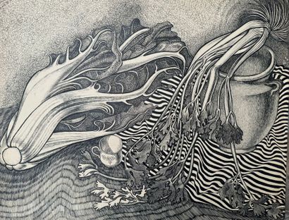 Anton PRINNER (1902-1983)
Still life
Ink...