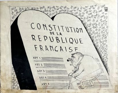 Louis MITELBERG known as TIM (1919-2002)
Lot...