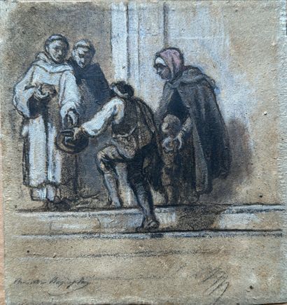 French school circa 1900
Marine
Watercolor...