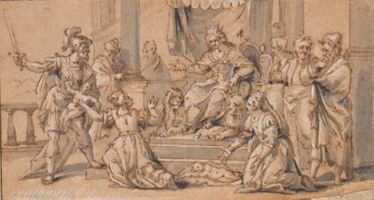 Italian school of the 17th century 
The Judgment...