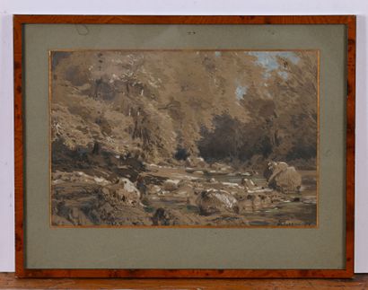 Eugène CICERI (Paris 1813 - Bourron-Marlotte...