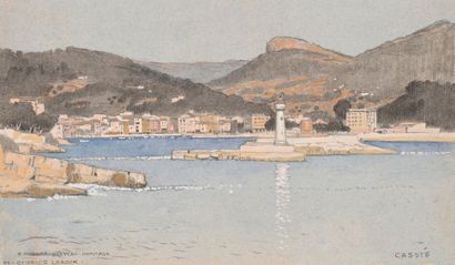 Georges LEROUX (1877 - 1957)
Vue de Cassis
Aquarelle...