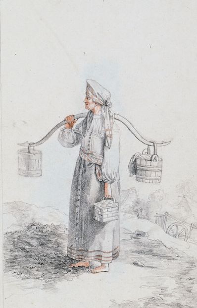 Early 19th century French school
The laundress...