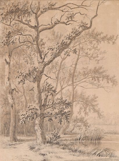 J. C. W. SAFT (1778 - 1850)
Paysage fluvial...