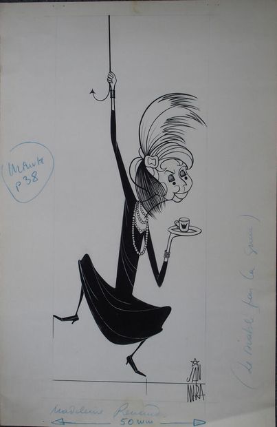 Jan MARA (1912-1992)
Madeleine Renaud (the...