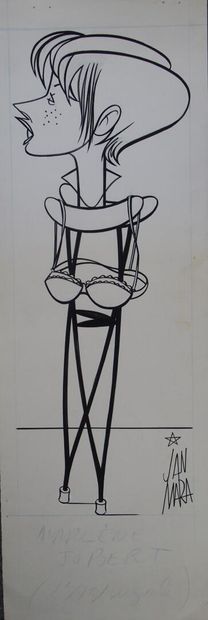 Jan MARA (1912-1992)
Marlène Jobert
Ink and...