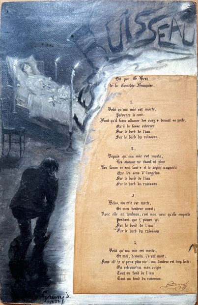 Ecole française du XIXème siècle
Etude de...