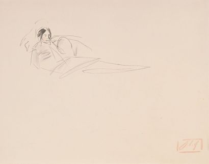Jean-Louis FORAIN (Reims 1852 - Paris 1931)
Femme...