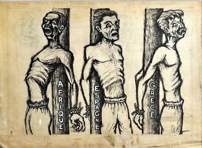 Louis MITELBERG known as TIM (1919-2002)
Lot...