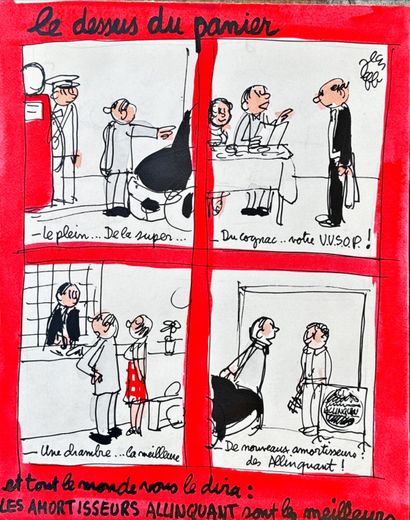 Jean EFFEL (1908-1982) 
Lot of about twenty...