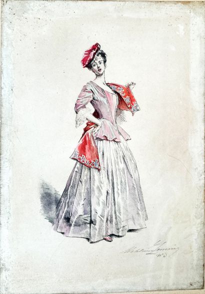 Madeleine LEMAIRE (Les Arcs 1845 - Paris...