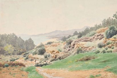 Emile LABORNE (Paris 1837-1913)
Paysage du...