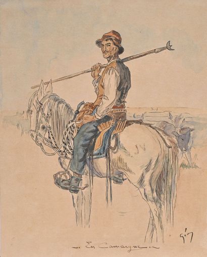 Jules Geoffrey dit GEO (Marène 1853-Paris...