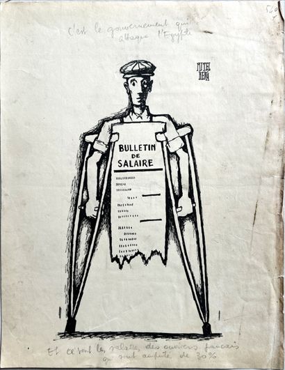 Louis MITELBERG known as TIM (1919-2002)
Lot...