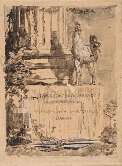 Jules JACQUEMART (Paris 1837 - 1880)
Draft...