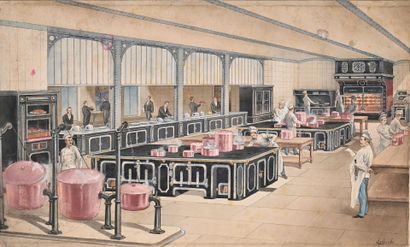 LEVESQUE (actif au XXe siècle)
Cuisine d'un...