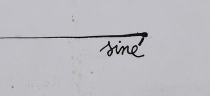 SINE (1926-2016) 
Allez la France
Black and...