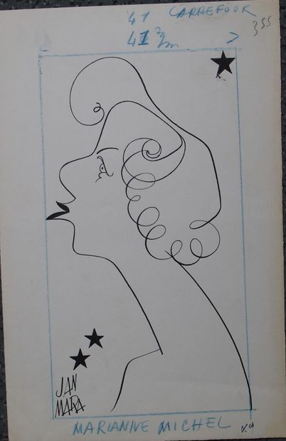 Jan MARA (1912-1992)
Lot of about fifteen...